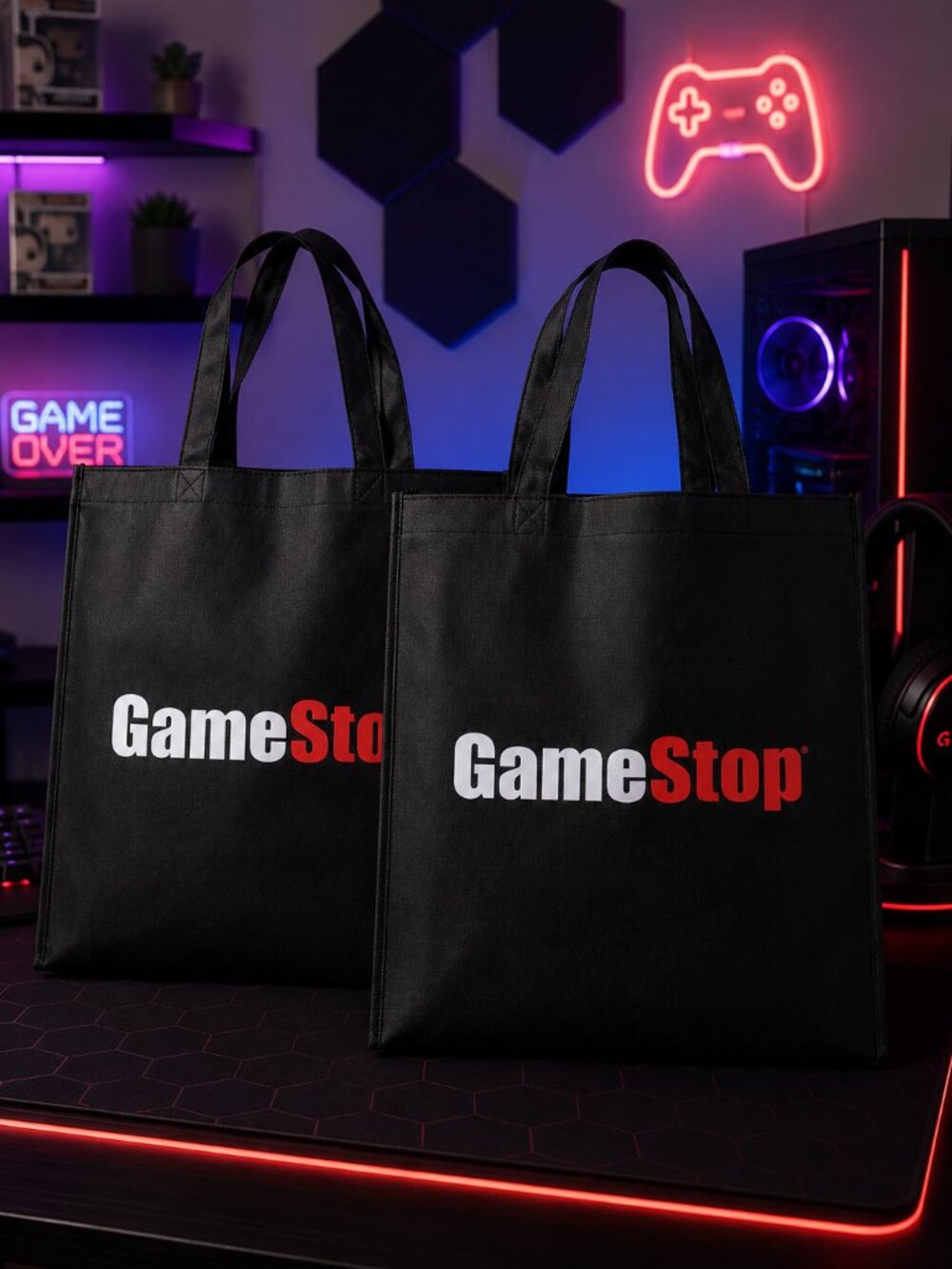 GameStop tote bag bundle BNWT